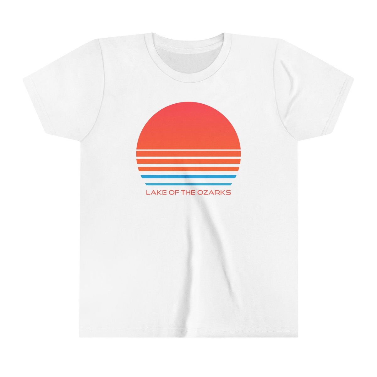 Lake of the Ozarks Missouri Youth Shirt Retro 80s Lake of the Ozarks Kid39s TShirt Personalization Available Graphic Tee – Premium Graphic · Top Pick For Any Outfit