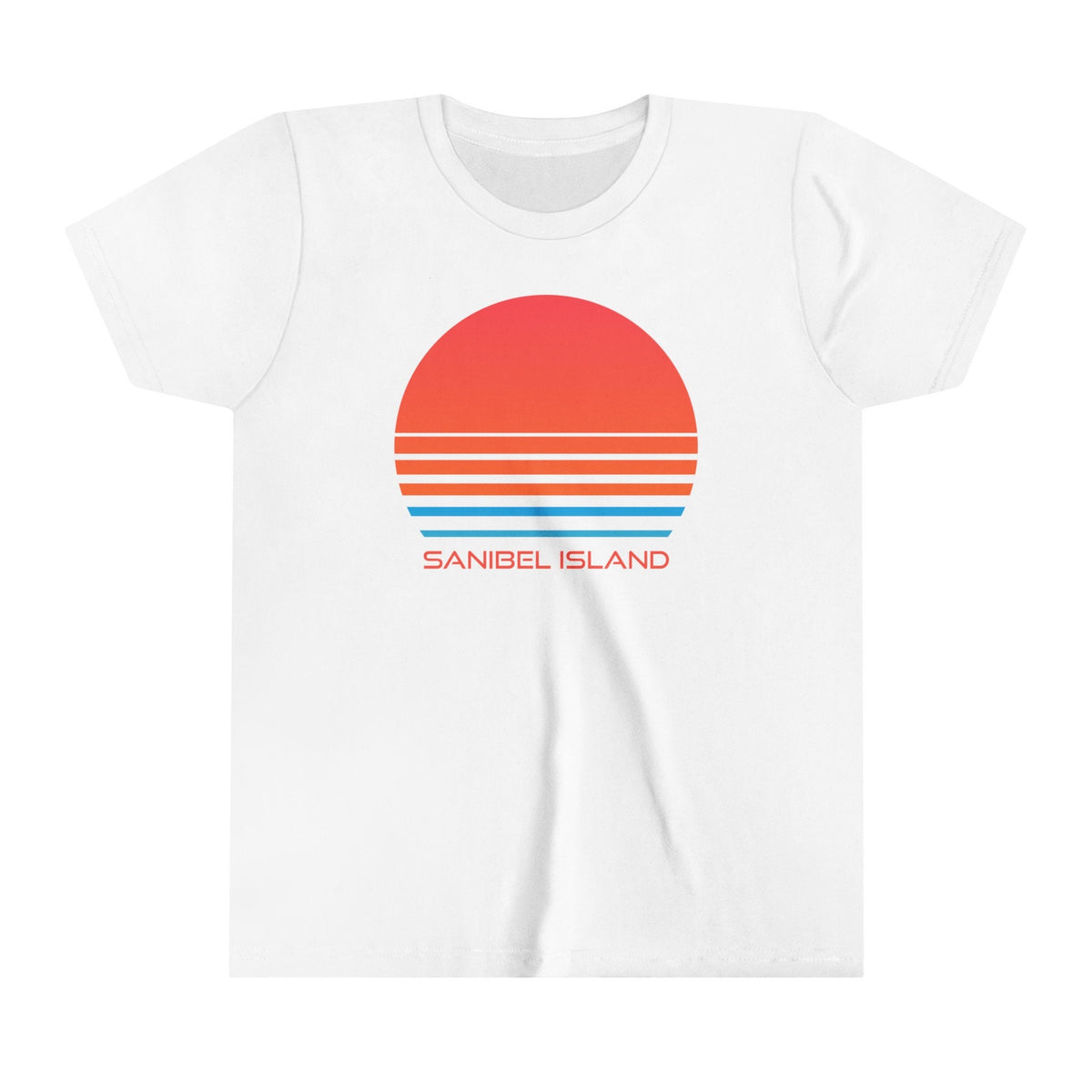 Sanibel Island Florida Youth Shirt Retro 80s Sanibel Island Kid39s TShirt Personalization Available Graphic Tee – Feel-Good Design · Perfect For Daily Wear