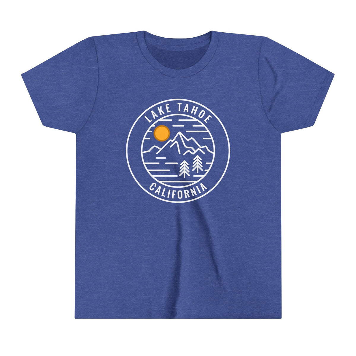 Lake Tahoe California Youth Shirt Retro Mountain Lake Tahoe Kid39s TShirt Personalization Available Graphic Tee – Cozy Vibes · Must-Have Style