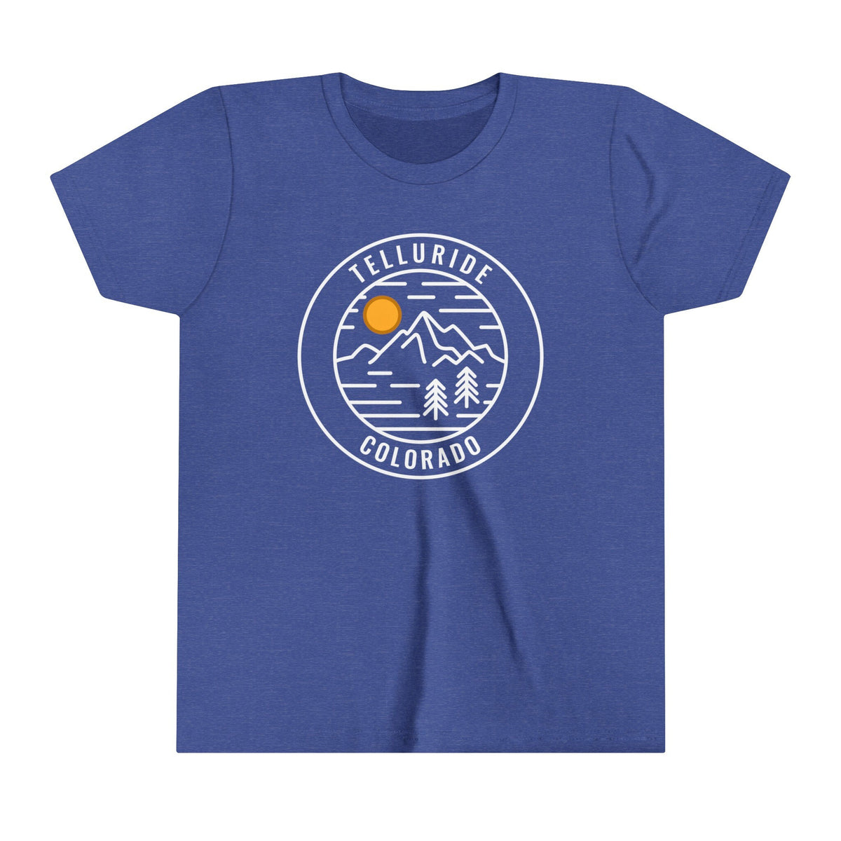 Telluride Colorado Youth Shirt Retro Mountain Telluride Kid39s TShirt Personalization Available Graphic Tee – Soft Feel · Must-Have Style