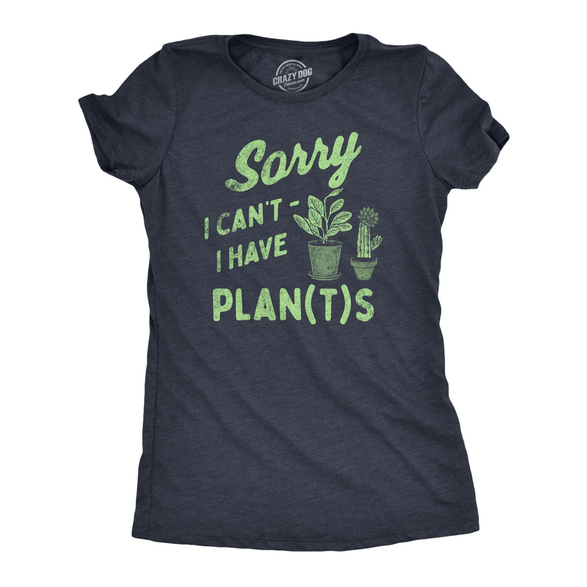 Sorry I Can39t I Have Plans I Have Plants Sarcastic Gardeners Gifts I Love Gardening Shirt Funny Mom Botany Shirt Outdoors TShirts Graphic Tee – Cozy Vibes · Perfect For Daily Wear