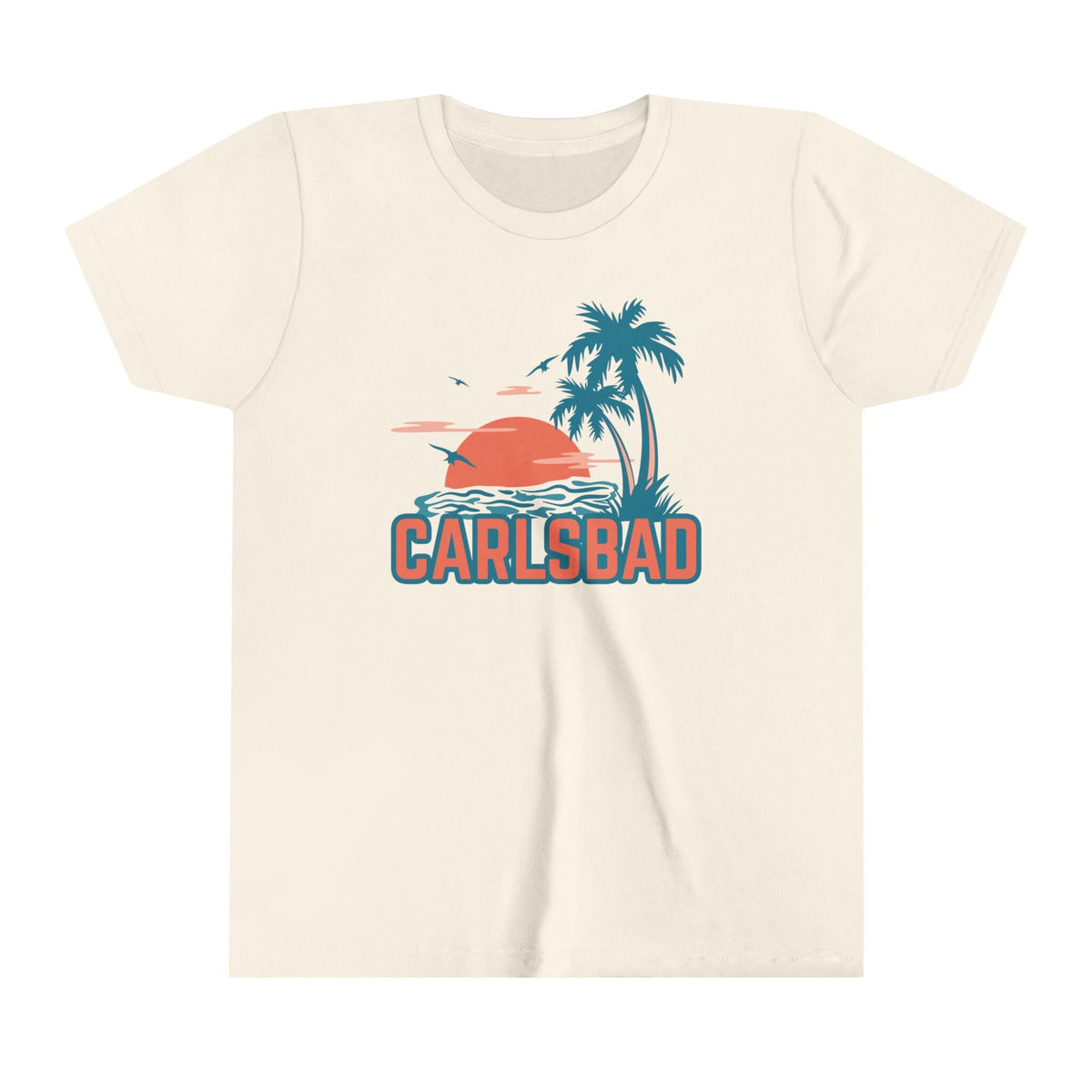 Carlsbad California Youth Shirt Retro Palm Tree Carlsbad Kid39s TShirt Personalization Available Graphic Tee – Fan Favorite · Top Pick For Any Outfit