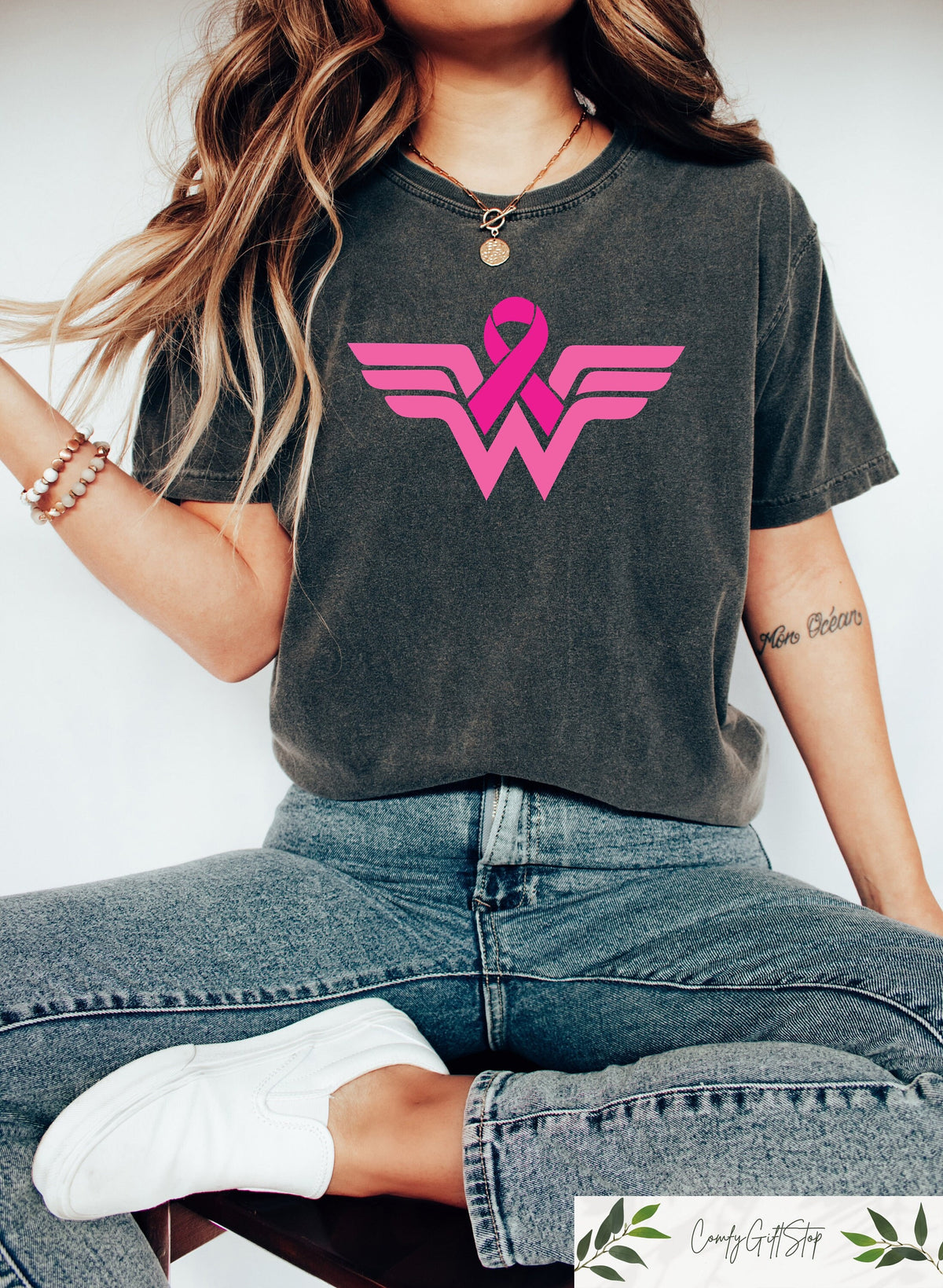 Cancer Ribbon Wonder Shirt Cancer Survivor T Shirt Cancer Warrior Shirt Breast Cancer Shirt Cancer Fighter Cancer Awareness Shirt Graphic Tee – Bold Style · High-Quality Print