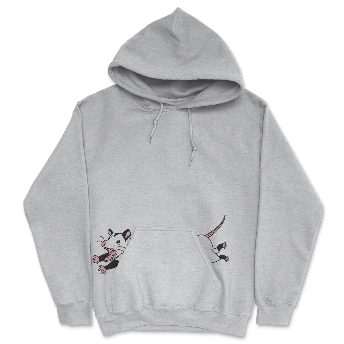 Opossum HOODIE Camping Gifts Summer Hoodie Lake Hoodie Camping Vacation Great Outdoors Top Opossum In The Pocket Cute Animal Hoodies Hoodie – Soft Feel · Top Pick For Any Outfit