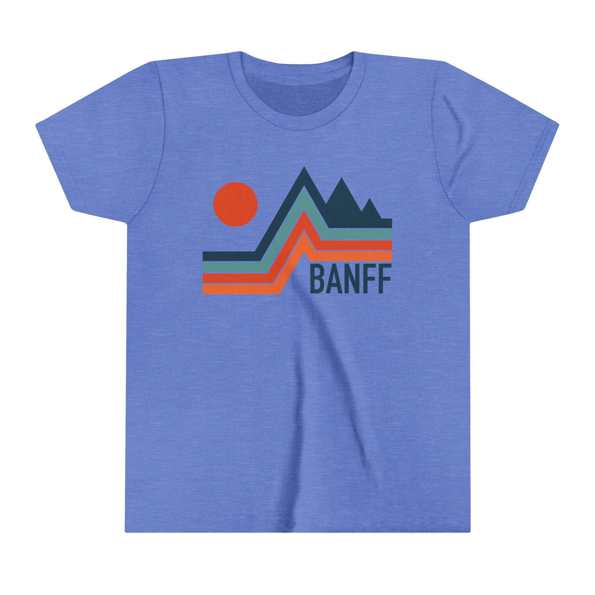 Banff Canada Youth Shirt Retro Mountain Banff Kid39s TShirt Personalization Available Graphic Tee – Easygoing Wear · Must-Have Style