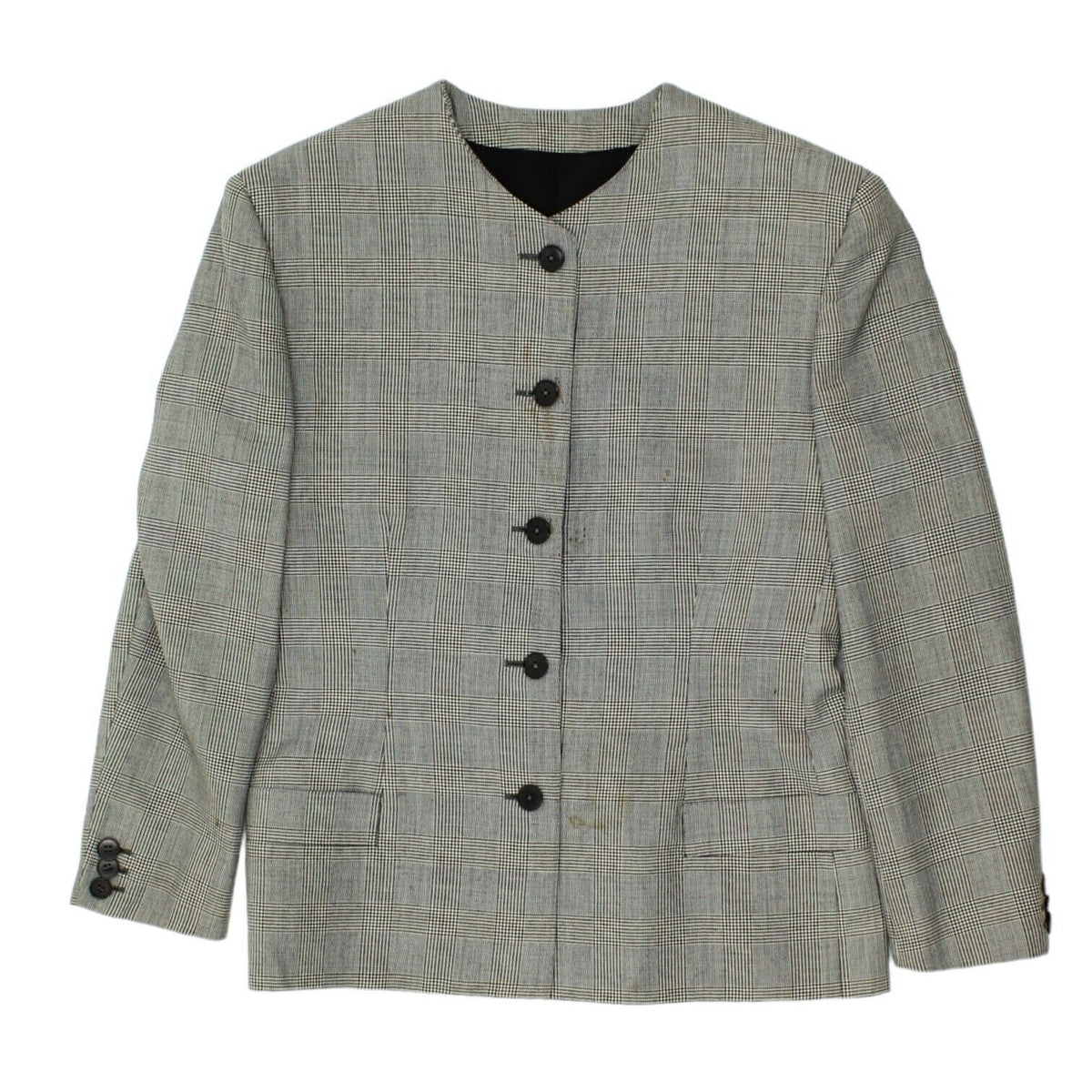 Gianni Versace Womens Grey Blazer Jacket Vintage High End Designer Suit VTG Graphic Tee – Premium Graphic · Great Gift For Fans