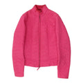 Pirelli Womens Pink Quilted Full Zip Jacket Vintage Designer Padded VTG Graphic Tee – Bold Style · High-Quality Print