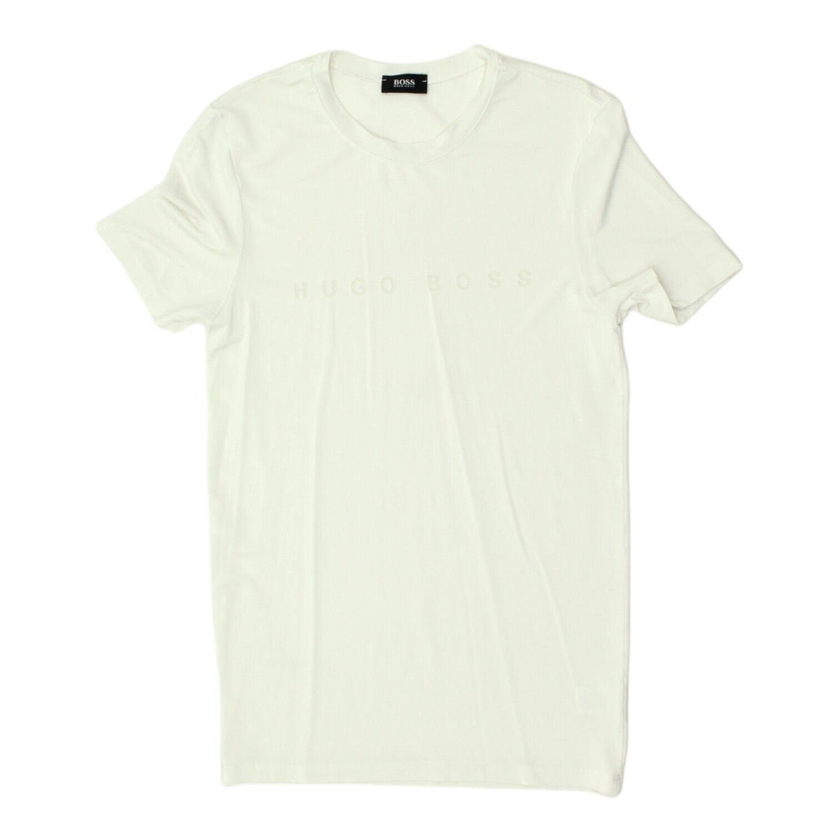Hugo Boss Mens White Crew Neck Logo Tshirt Vintage High End Designer VTG Graphic Tee – Fan Favorite · Perfect For Daily Wear