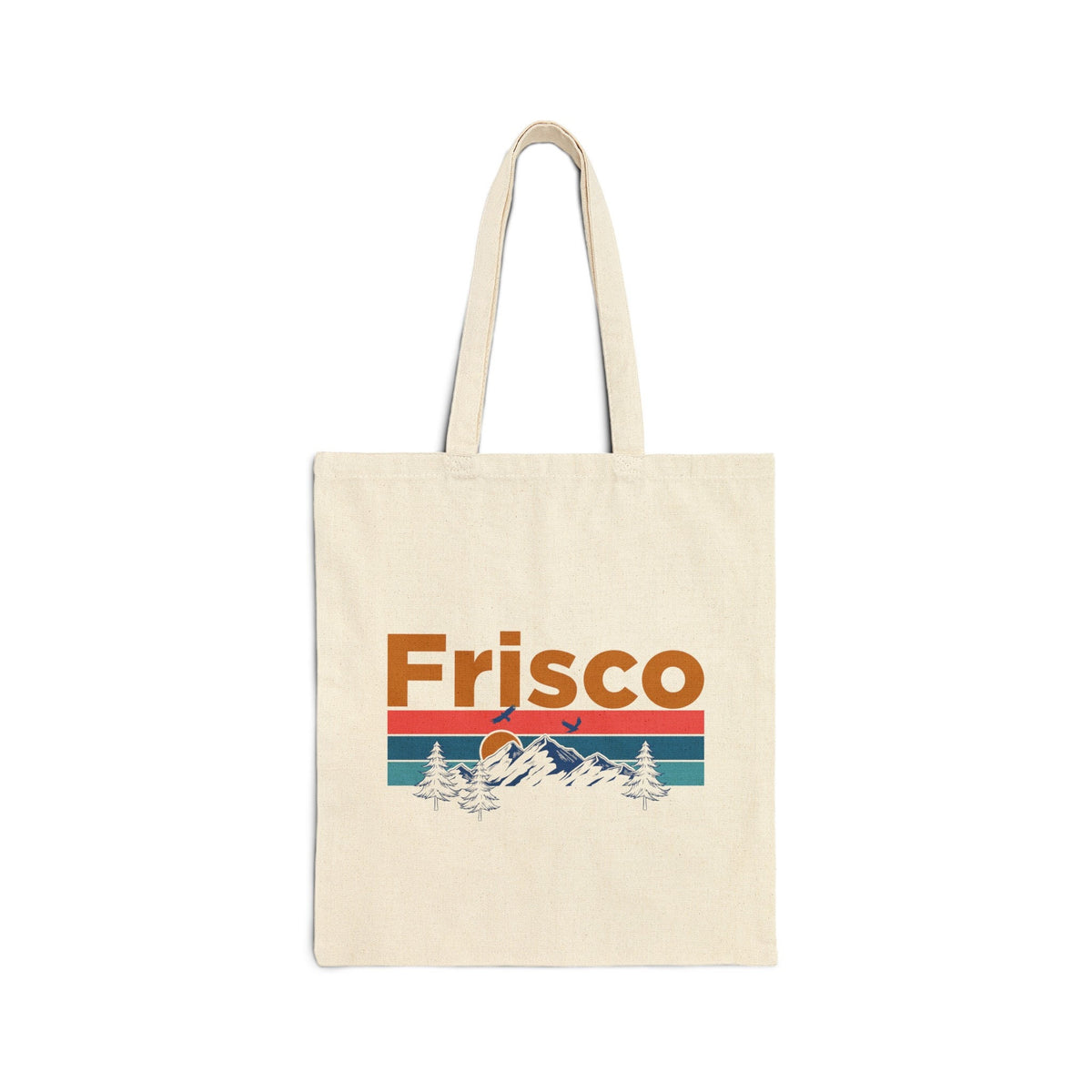 Frisco Colorado Tote Bag Cotton Canvas Frisco Bag Personalization Available Tote Bag – Premium Graphic · Top Pick For Any Outfit