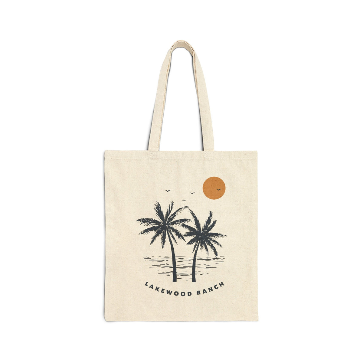 Lakewood Ranch Florida Tote Bag Cotton Canvas Lakewood Ranch Bag Personalization Available Tote Bag – Aesthetic Look · High-Quality Print