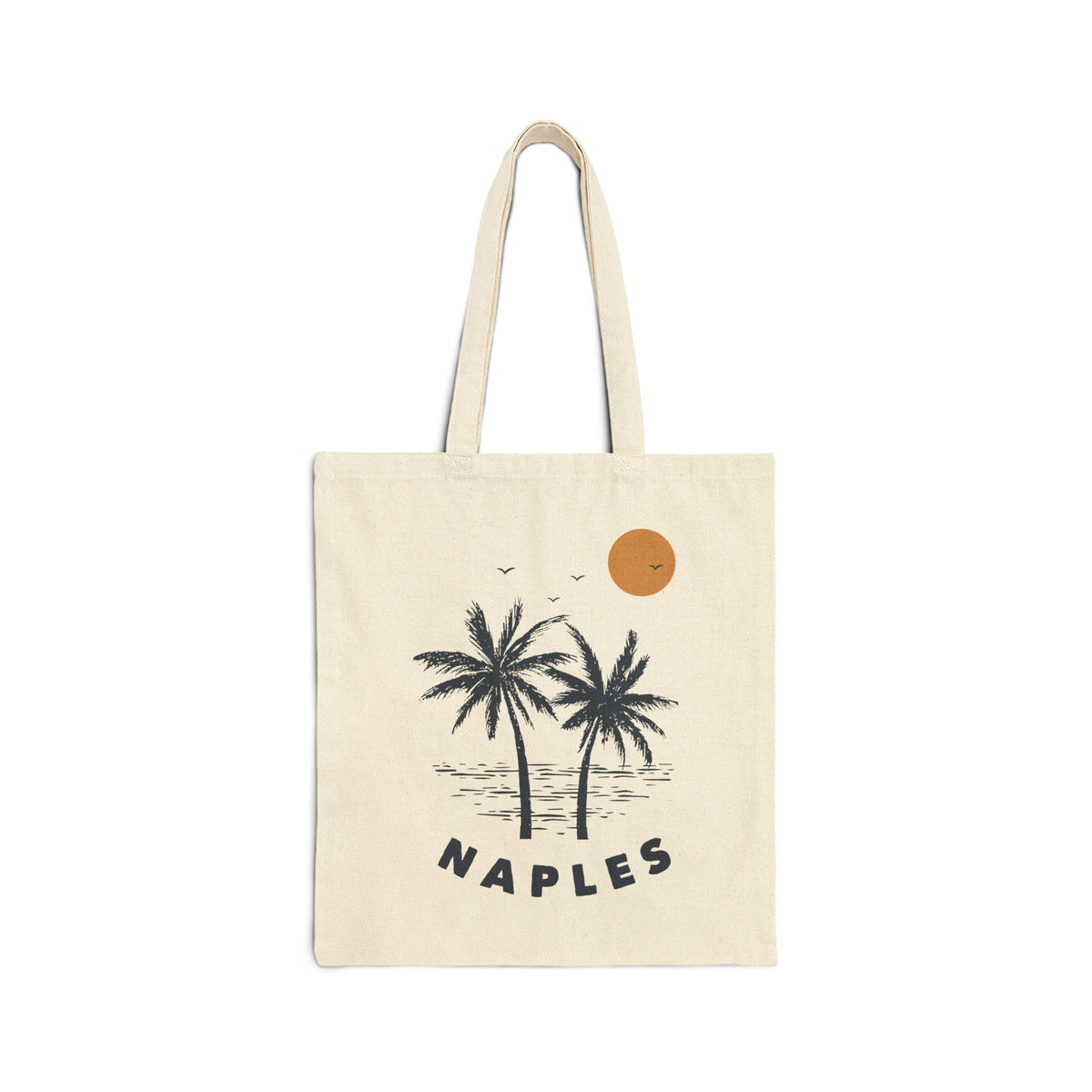 Naples Florida Tote Bag Cotton Canvas Naples Bag Personalization Available Tote Bag – Cozy Vibes · Perfect For Daily Wear