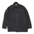 Burberry London Mens Black Quilted Coat Vintage High End Designer Jacket VTG Graphic Tee – Soft Feel · Perfect For Daily Wear