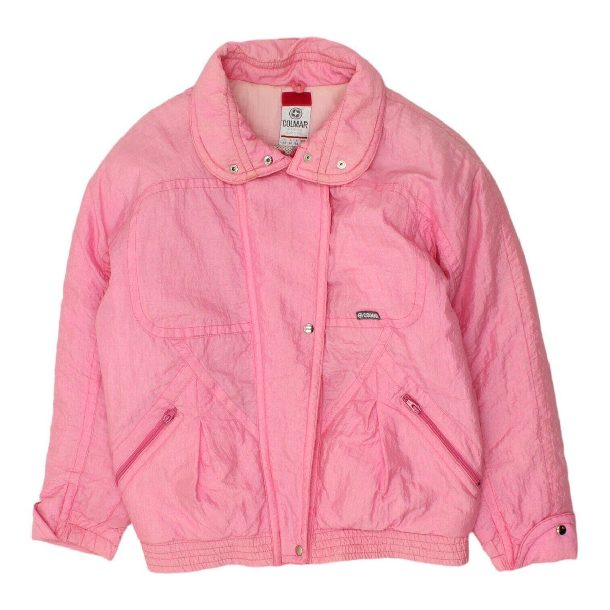 Colmar Womens Pink Padded Ski Jacket Vintage Ski Wear Designer VTG Graphic Tee – Easygoing Wear · High-Quality Print