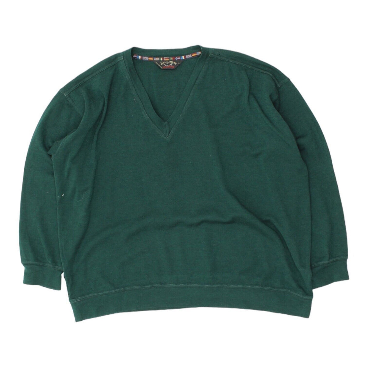 Paul Shark Mens Green VNeck Jumper Vintage High End Designer Sweater VTG Graphic Tee – Premium Graphic · Top Pick For Any Outfit
