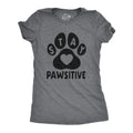 Love Dog Shirt Paw Print Shirt Dog Paw Shirt Dog Owners Gifts Funny Dog Shirt Cat Shirts Cat Mom Shirts Stay Pawsitive Stay Positive Graphic Tee – Cozy Vibes · High-Quality Print