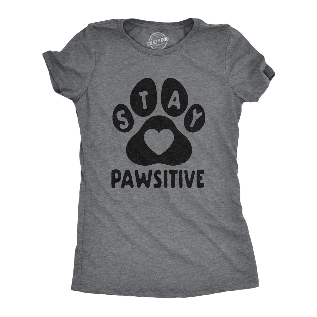 Love Dog Shirt Paw Print Shirt Dog Paw Shirt Dog Owners Gifts Funny Dog Shirt Cat Shirts Cat Mom Shirts Stay Pawsitive Stay Positive Graphic Tee – Cozy Vibes · High-Quality Print