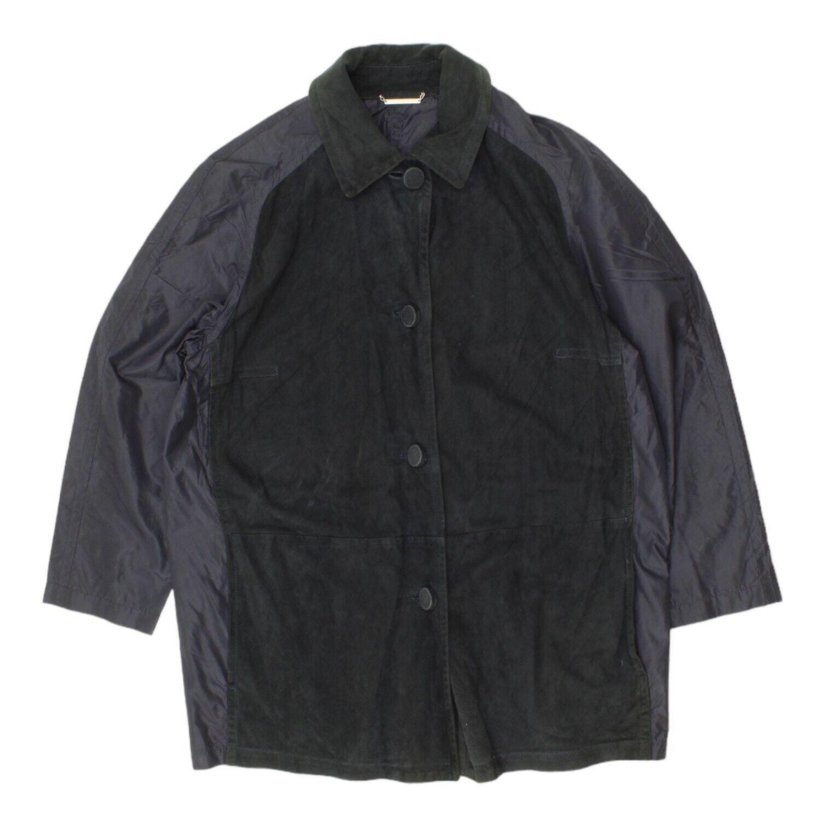 Gianfranco Ferre Womens Black Navy Two Tone Shirt Jacket Vintage Designer VTG Graphic Tee – Feel-Good Design · Must-Have Style