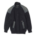 Ouragan Mens Navy Quilted Reversible Knit Jacket Vintage High End Sailing VTG Graphic Tee – Warm & Stylish · Top Pick For Any Outfit