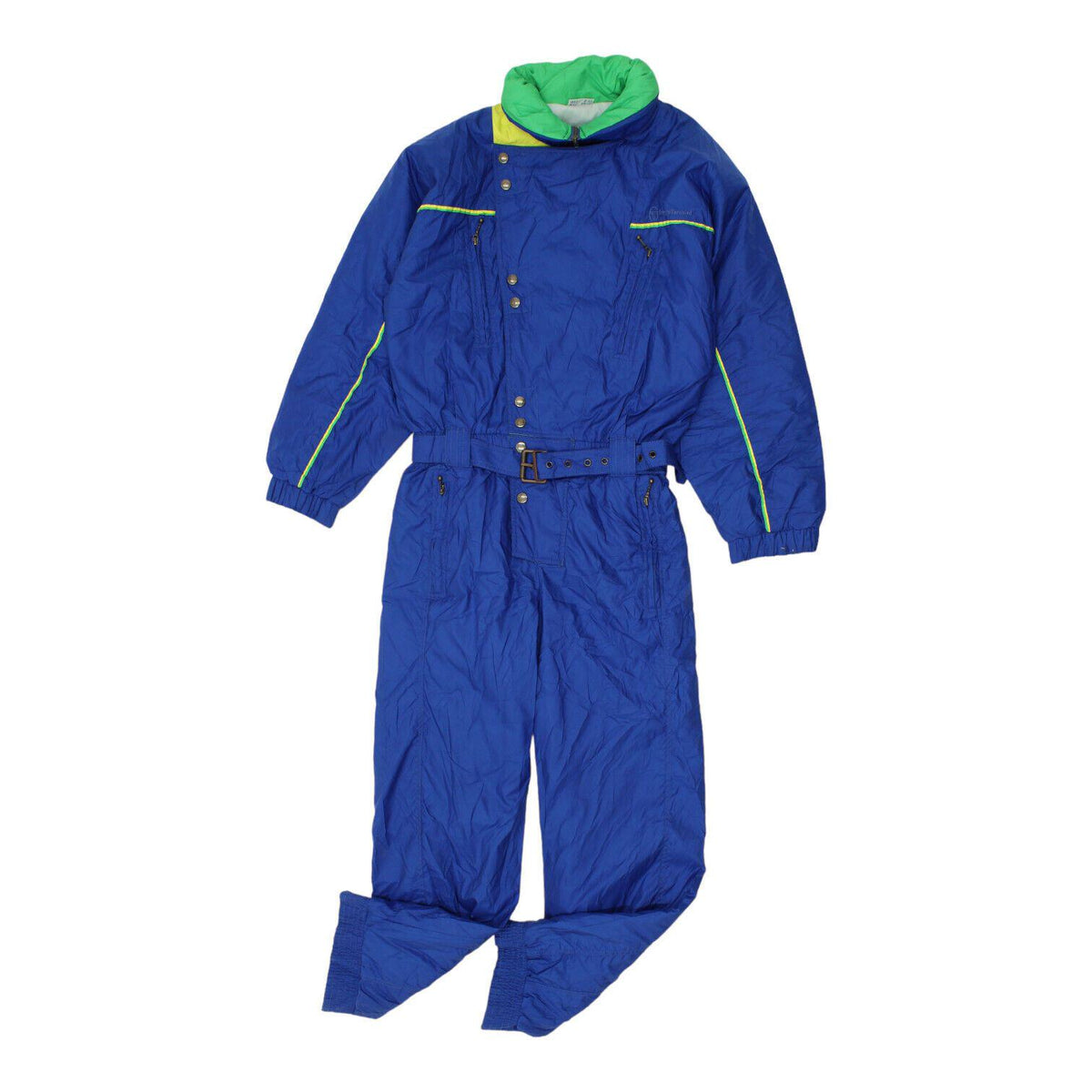 Sergio Tacchini Mens Blue Ski Suit Vintage Snowsuit Winter Sportswear VTG Graphic Tee – Bold Style · Perfect For Daily Wear