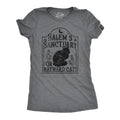 Salem39s Sanctuary For Wayward Cats Halloween Shirts Book Lover Reading Lovers Gifts Funny Reading Tee Black Cat Shirts Salem Shirts Graphic Tee – Fan Favorite · Great Gift For Fans