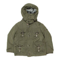Peuterey Kids Green Hooded Quilted Jacket Vintage High End Boys Girls Designer Graphic Tee – Warm & Stylish · Perfect For Daily Wear