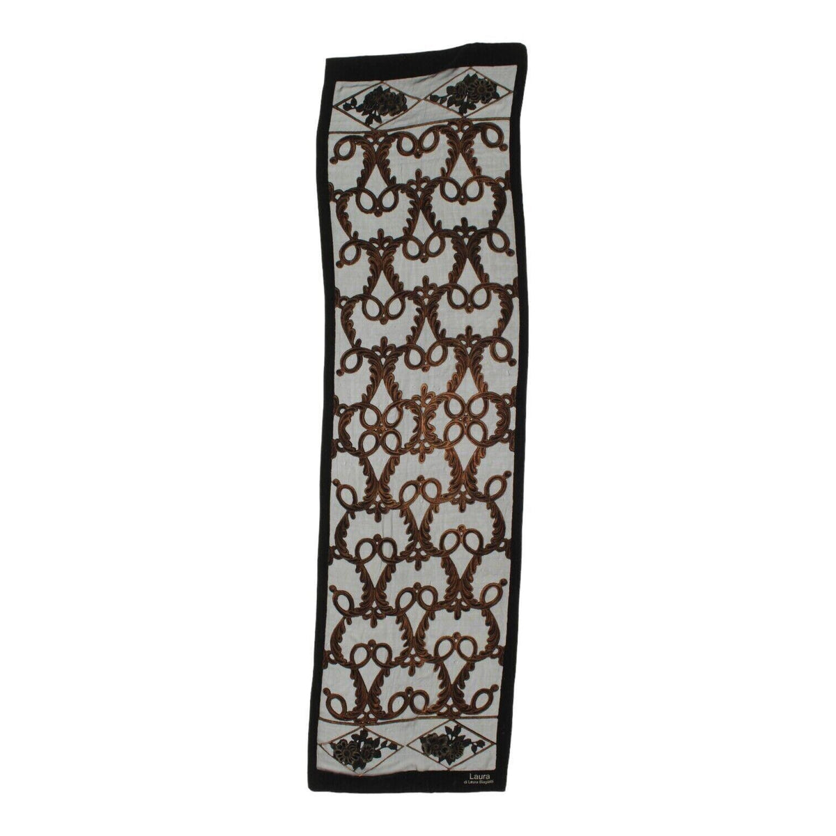 Laura Biagiotti Womens Black Velvet Patterned Net Scarf Vintage Designer VTG Graphic Tee – Feel-Good Design · Great Gift For Fans