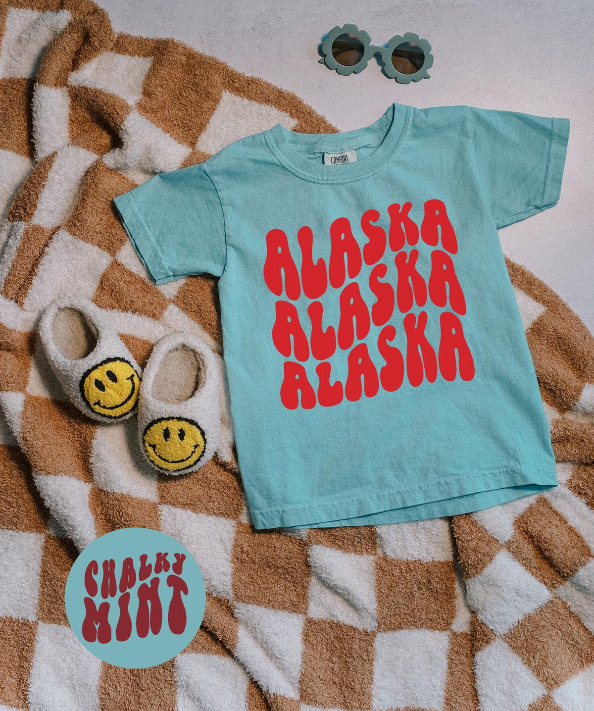 Alaska Youth Tee Kids Gifts Kids Shirt Kids Tshirt Youth Shirt Boys Tee Girls Tee Graphic Tee – Easygoing Wear · Perfect For Daily Wear