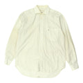 Oliver by Valentino White Yellow Striped Mens Button Up Shirt Vintage High End Graphic Tee – Soft Feel · Must-Have Style