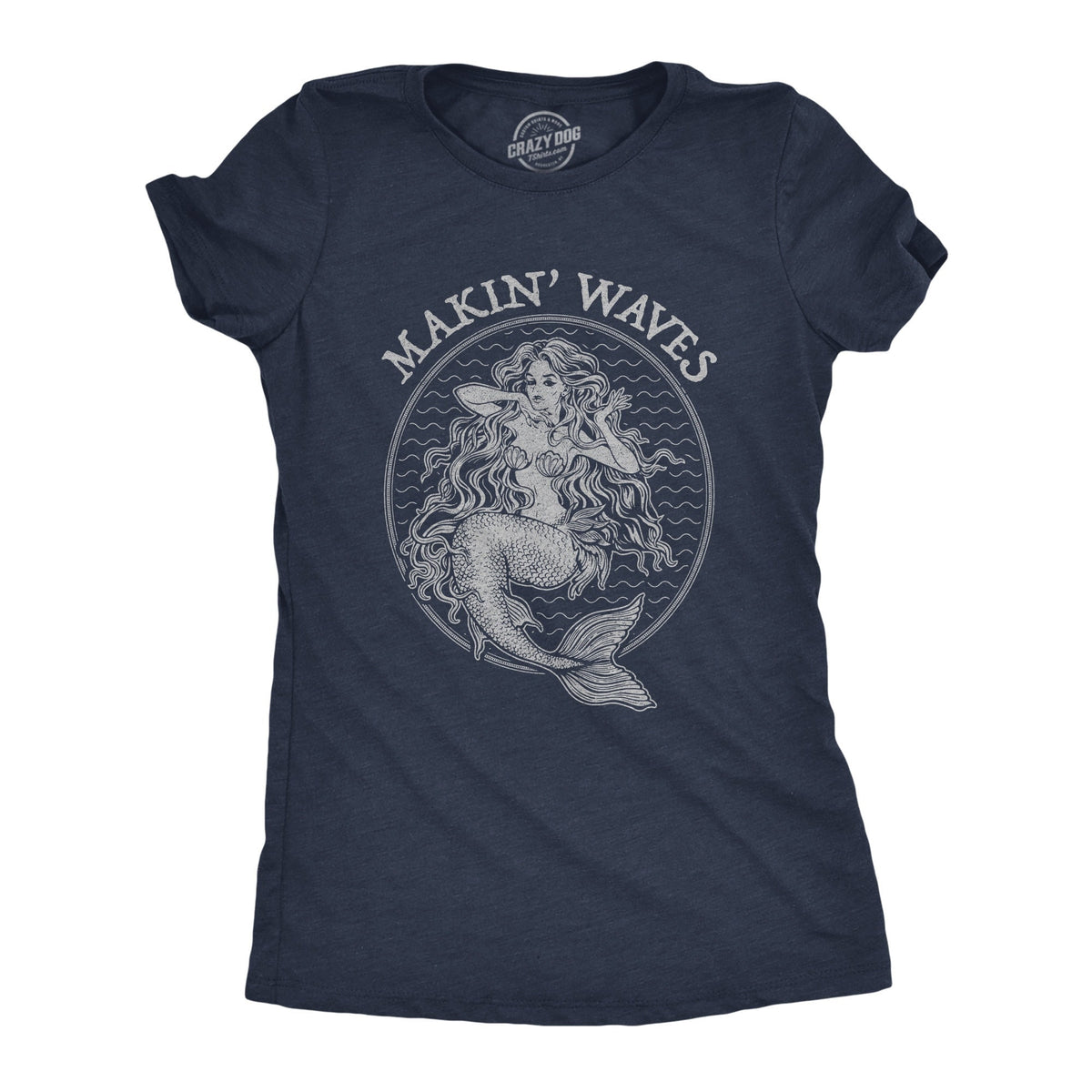 Makin39 Waves Wave Shirts Mermaid Shirts Mermaid Gifts Mermaid Shirt Women Funny Mermaid Top Love Mermaids Summer Shirts Beach Shirts Graphic Tee – Easygoing Wear · High-Quality Print