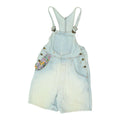 Gente De Ibiza Womens Blue Dungaree Shorts Vintage Summer Designer VTG Graphic Tee – Warm & Stylish · Must-Have Style