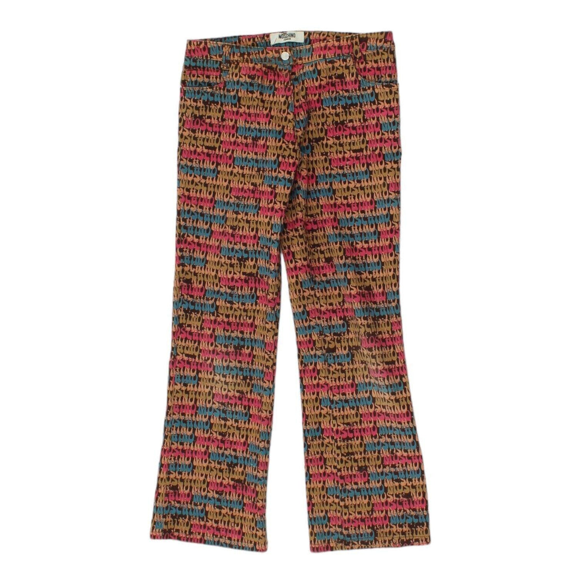 Moschino Girls Colourful Flared Boho Trousers Vintage Girls Boys Designer VTG Graphic Tee – Everyday Comfort · Top Pick For Any Outfit
