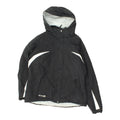 Columbia Womens Black Quilted Fleece Lined Hooded Jacket Vintage Outdoor VTG Graphic Tee – Bold Style · Top Pick For Any Outfit
