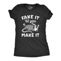 Awesome Opossum Awesome Possum Fake It Until You Make It Womens Cool Shirt Womens Cute Shirt Funny Shirts Animal Shirts Possum Shirts Graphic Tee – Warm & Stylish · Trending Graphic Apparel
