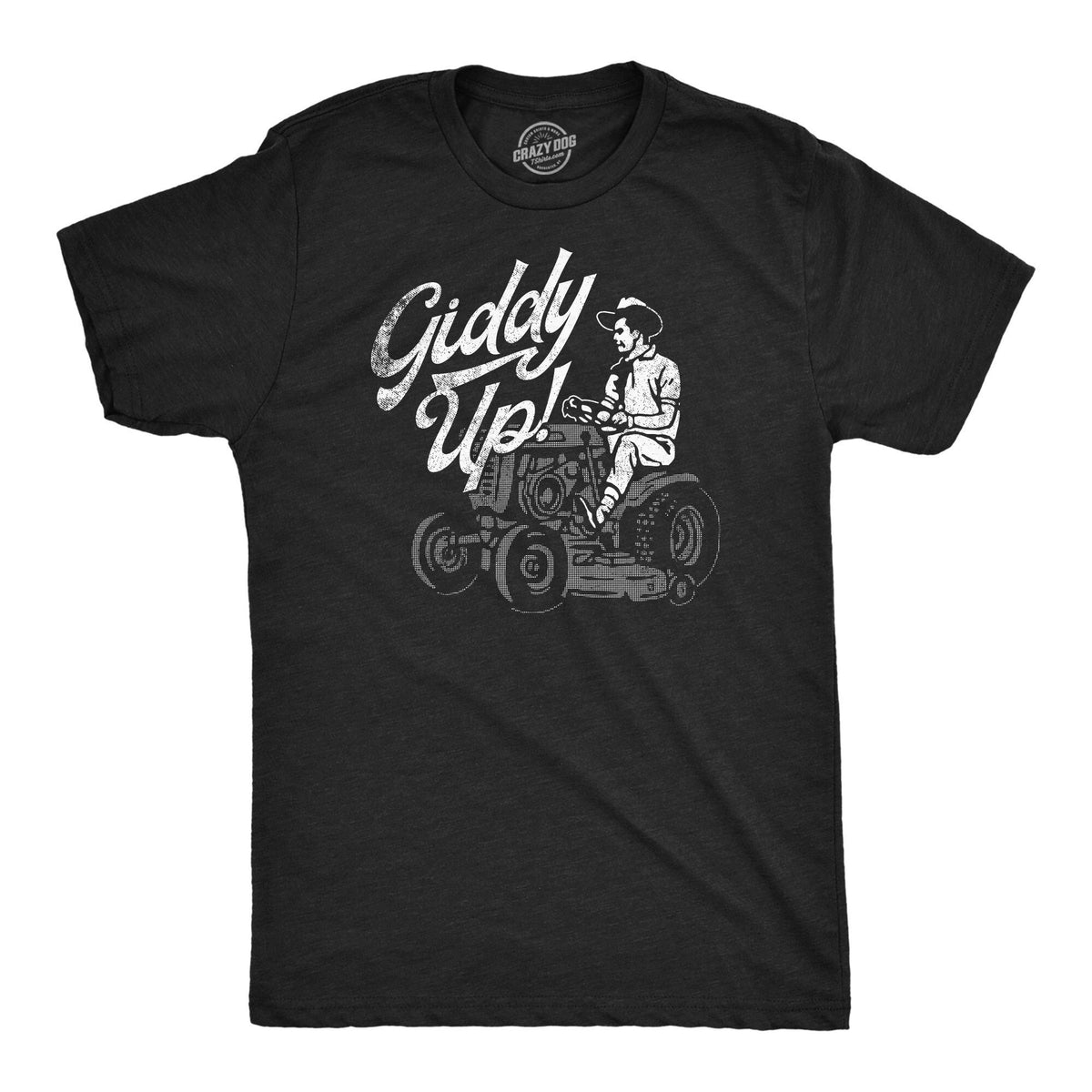 Giddy Up Dad Shirts Funny Outdoors Shirts Funny Men39s Tshirts Mowing The Lawn Shirts Funny Outdoors Shirts Lawn Mower Cowboy Graphic Tee – Feel-Good Design · Top Pick For Any Outfit
