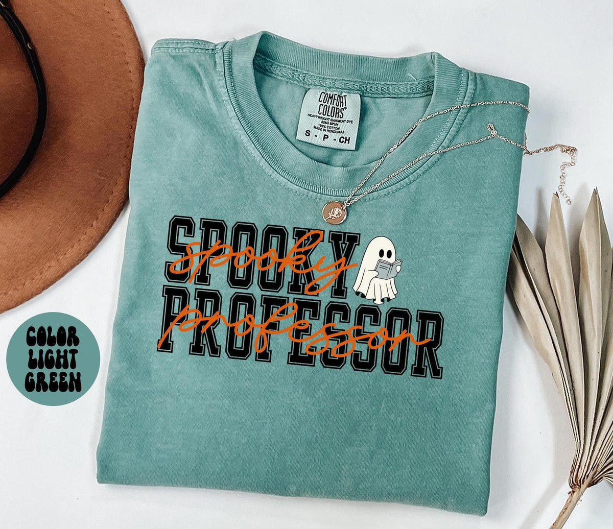Professor Spooky Halloween Shirt Gifts Comfort Colors Tshirt Crewneck Tee Crew Neck Men Women Graphic Tee – Cozy Vibes · Perfect For Daily Wear