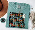 ENGLISH Teacher Spooky Halloween Shirt Gifts Comfort Colors Tshirt Crewneck Tee Crew Neck Men Women Graphic Tee – Warm & Stylish · Perfect For Daily Wear