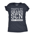 Football Grandma Shirts Football Nana Love Football Shirt Funny Football Shirt For Women Football Shirts That39s My Grandson Out There Graphic Tee – Fan Favorite · Great Gift For Fans