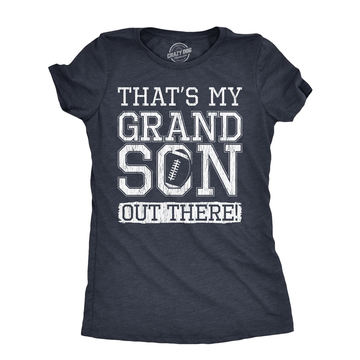 Football Grandma Shirts Football Nana Love Football Shirt Funny Football Shirt For Women Football Shirts That39s My Grandson Out There Graphic Tee – Fan Favorite · Great Gift For Fans