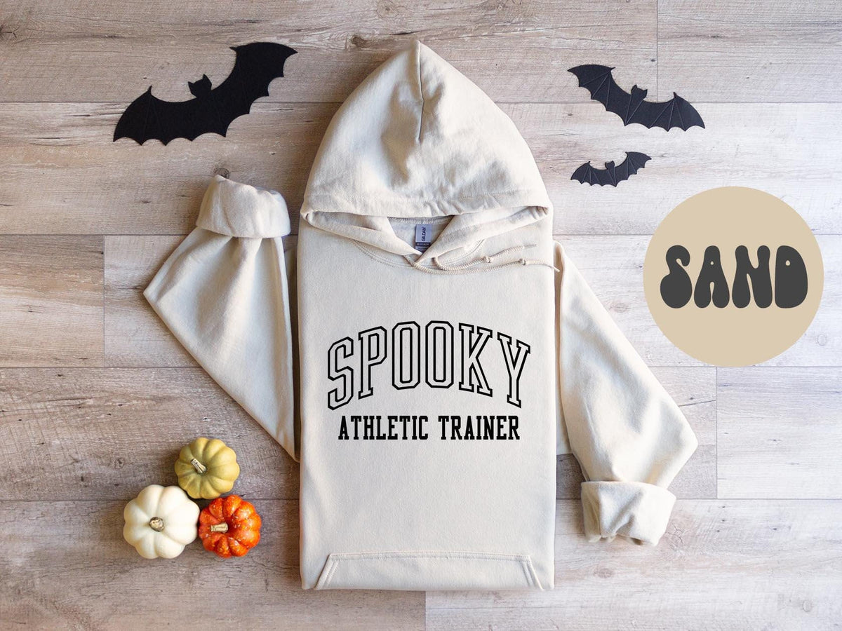 Athletic Trainer Spooky Halloween Fall Autumn Hoodie Gifts Hooded Sweatshirt Jumper Long Sleeve Birthday Gift for Men Gift for Women Hoodie – Warm & Stylish · Must-Have Style