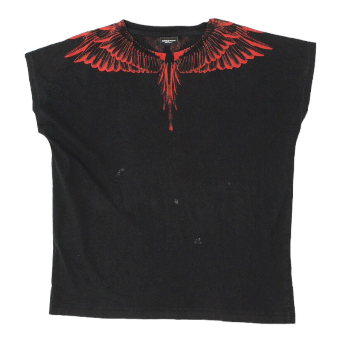 Marcelo Burlon Kids Of Milan Black Wings Tshirt Vintage Boys Girls Designer Graphic Tee – Cozy Vibes · Top Pick For Any Outfit