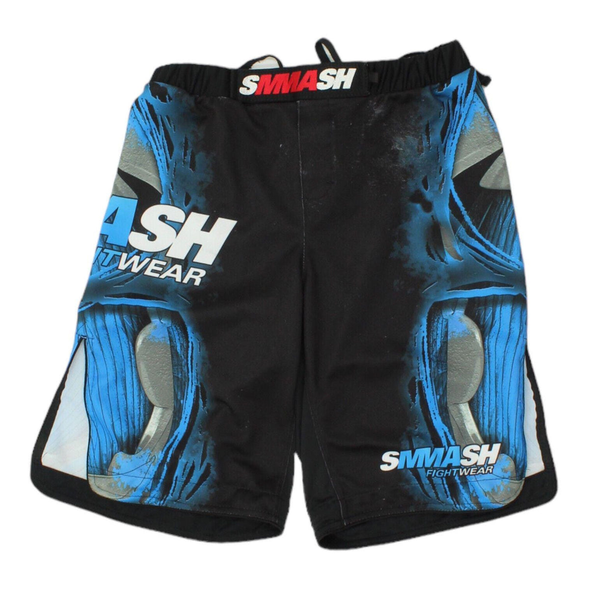 Smmash Fightwear Mens Black Blue Shorts Boxing Sportswear Combat Sports MMA Graphic Tee – Cozy Vibes · High-Quality Print