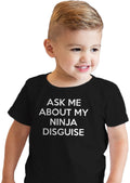 Kids Ninja Shirt Funny Kids Shirts Toddler Flip Shirt Funny Toddler Shirt Kids Flip Shirt Ask Me About My Ninja Disguise Graphic Tee – Everyday Comfort · Must-Have Style