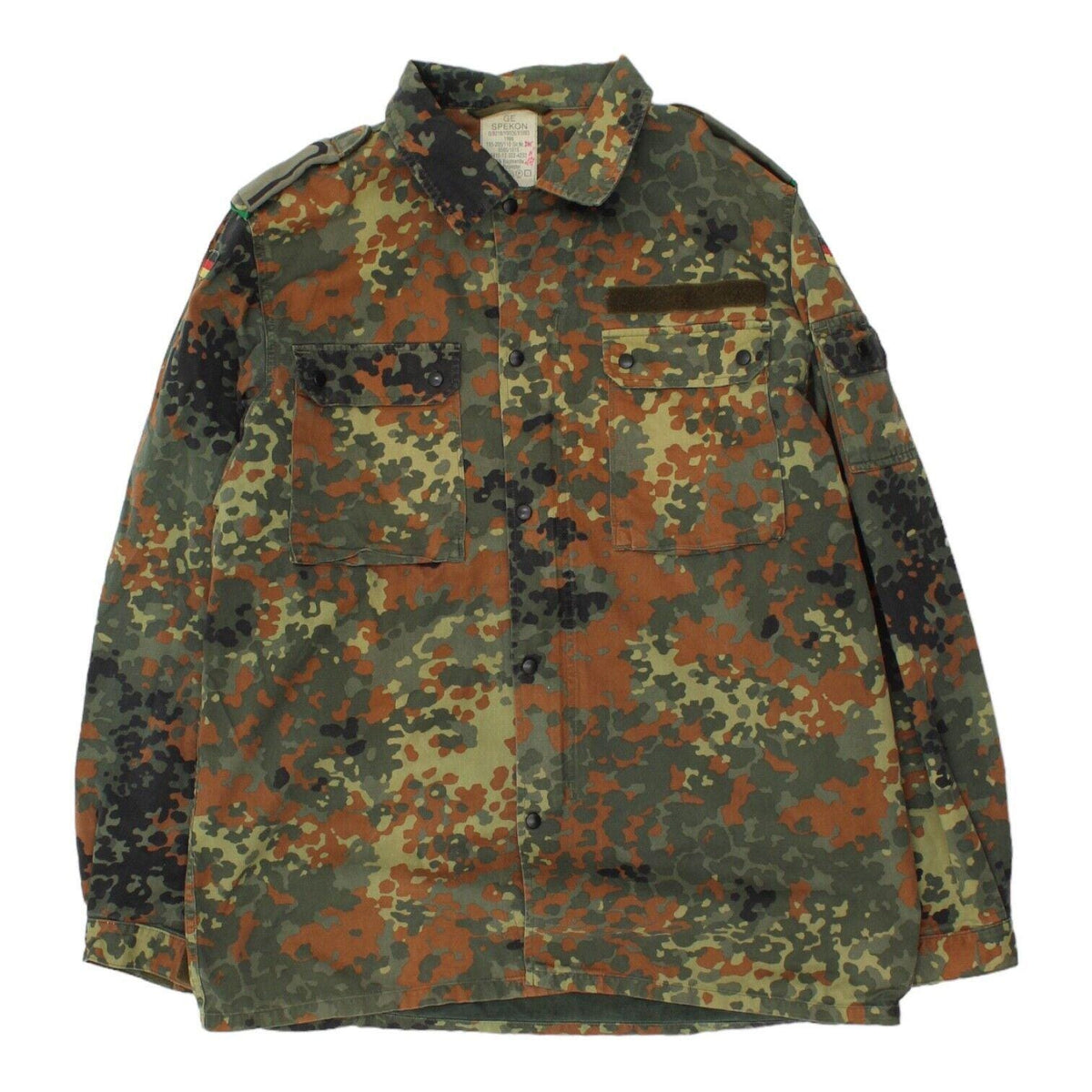 GE Spekon Mens Camo German Military Jacket Vintage Army Surplus VTG Graphic Tee – Fan Favorite · Top Pick For Any Outfit