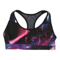 Reebok Womens Pink Black Sports Bra Activewear Sportswear Gymwear VTG Graphic Tee – Aesthetic Look · Great Gift For Fans
