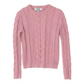 Diesel Womens Pink Cable Knit Jumper Vintage High End Knitwear VTG Graphic Tee – Fan Favorite · Trending Graphic Apparel