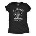 Namaste Spooky Skull Love Shirt Womens Halloween Shirt Skeleton Tee Spooky T Shirts Skull Shirt Love Halloween Yoga Lovers Shirt Graphic Tee – Cozy Vibes · High-Quality Print
