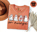 OR Nurse Operating Room Nursing Halloween Ghost Shirt Gifts Comfort Colors Tshirt Crewneck Tee Crew Neck Men Women Graphic Tee – Easygoing Wear · Trending Graphic Apparel