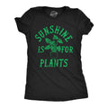 Sunshine Is For Plants Monstera Shirts Sarcastic Gardeners Gifts I Love Gardening Shirt Funny Mom Botany Shirt Indoor Plants TShirts Graphic Tee – Everyday Comfort · Perfect For Daily Wear