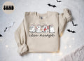 ICU Nurse Intensive Care Unit Nursing Halloween Ghost Sweatshirt Gifts for Her Funny Sweater Shirt Cozy Comfy Unique Sweatshirt – Easygoing Wear · Must-Have Style