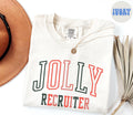 Recruiter HR Christmas Shirt Human Resources Shirt Gifts Comfort Colors Cozy Holiday Tshirt Crewneck Tee Women Graphic Tee – Easygoing Wear · Top Pick For Any Outfit